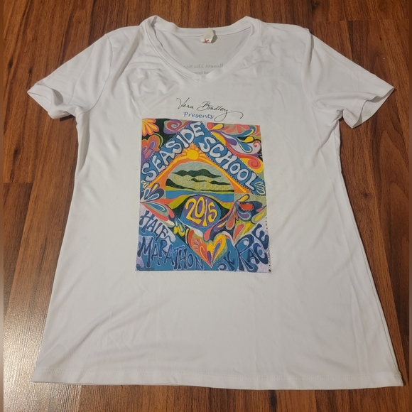 Vera Bradley Seaside School 5K Run Atletic Shirt - Size XL - Picture 1 of 6